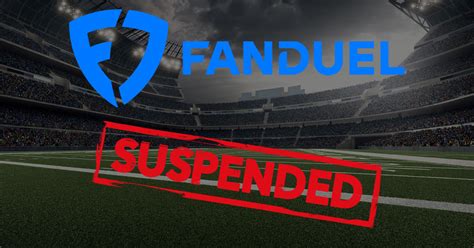 account suspended fanduel|my account fanduel.